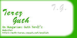 terez guth business card